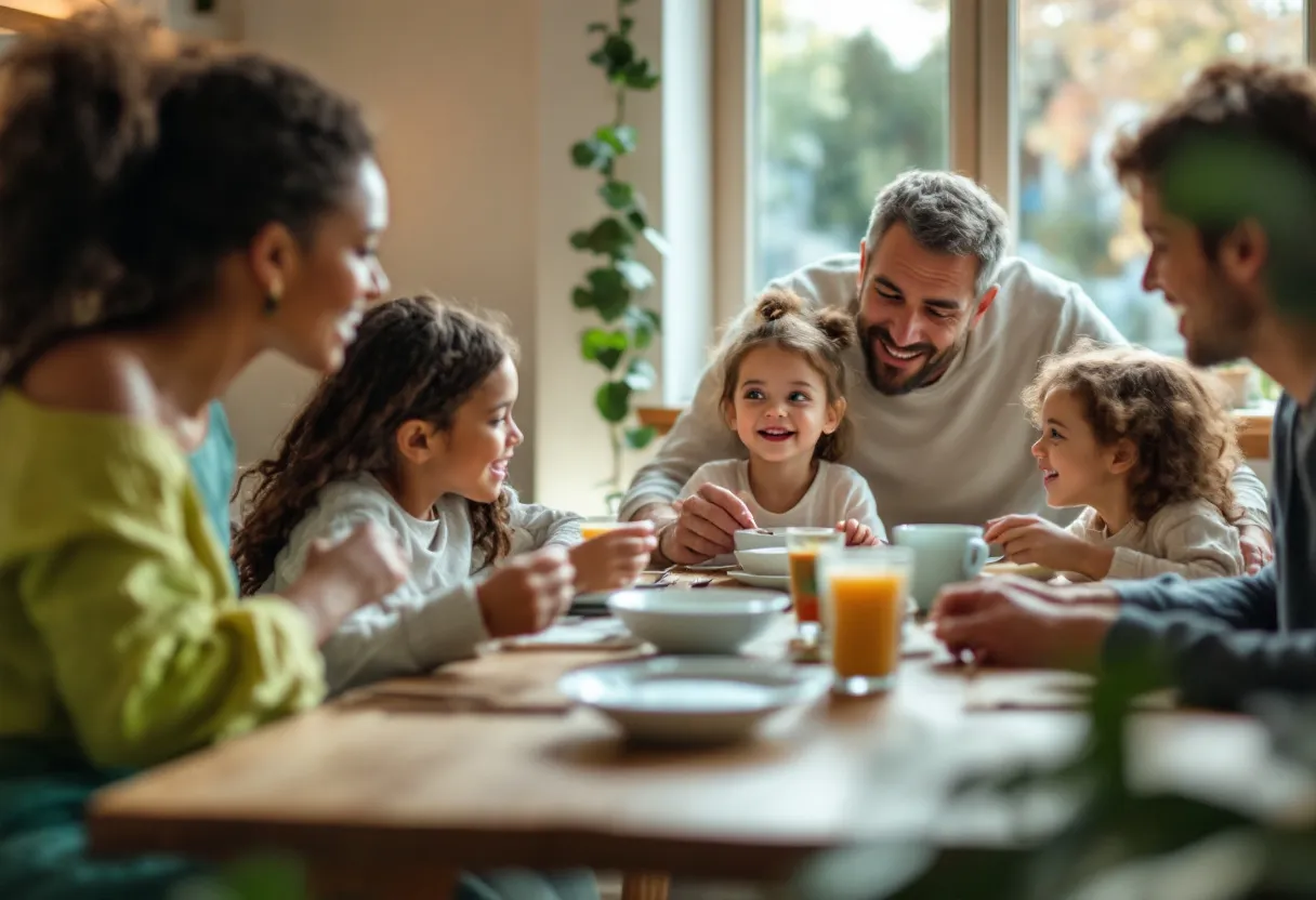 Homem lendo à mesa em ambiente com luz de janela lateral