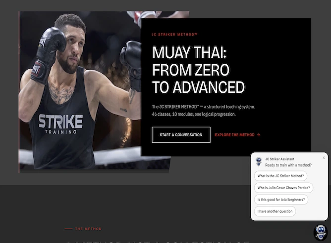 [Client site screenshot]
