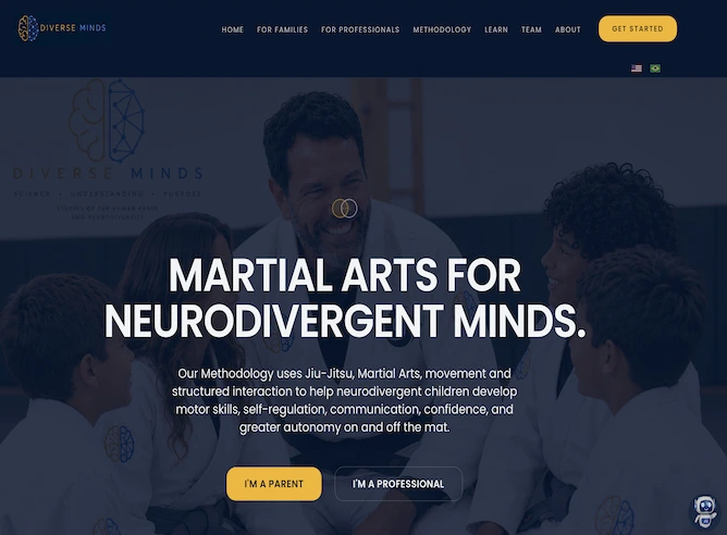 [Client site screenshot]